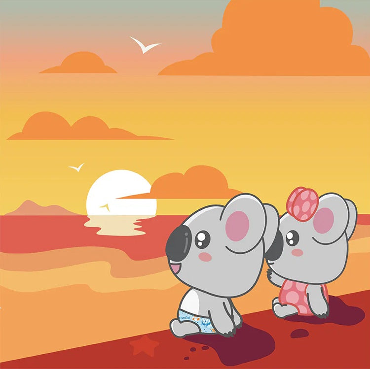 WIWI & BIBI Learn to swim