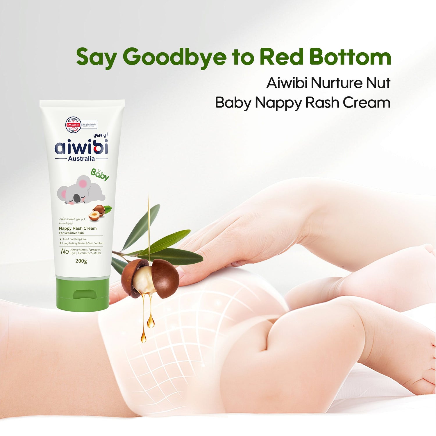 Nurture Nut Baby Nappy Rash Cream