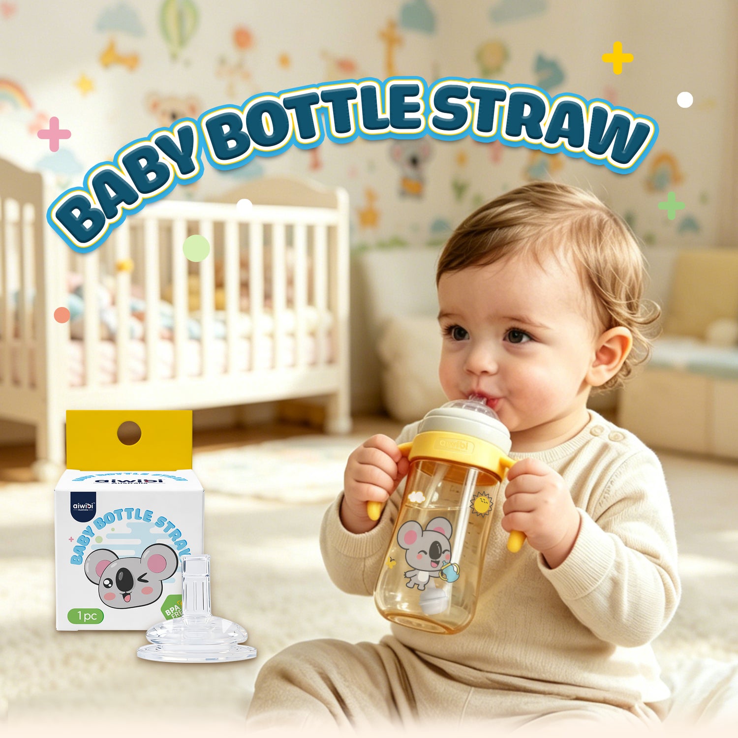 Baby Bottle Straw
