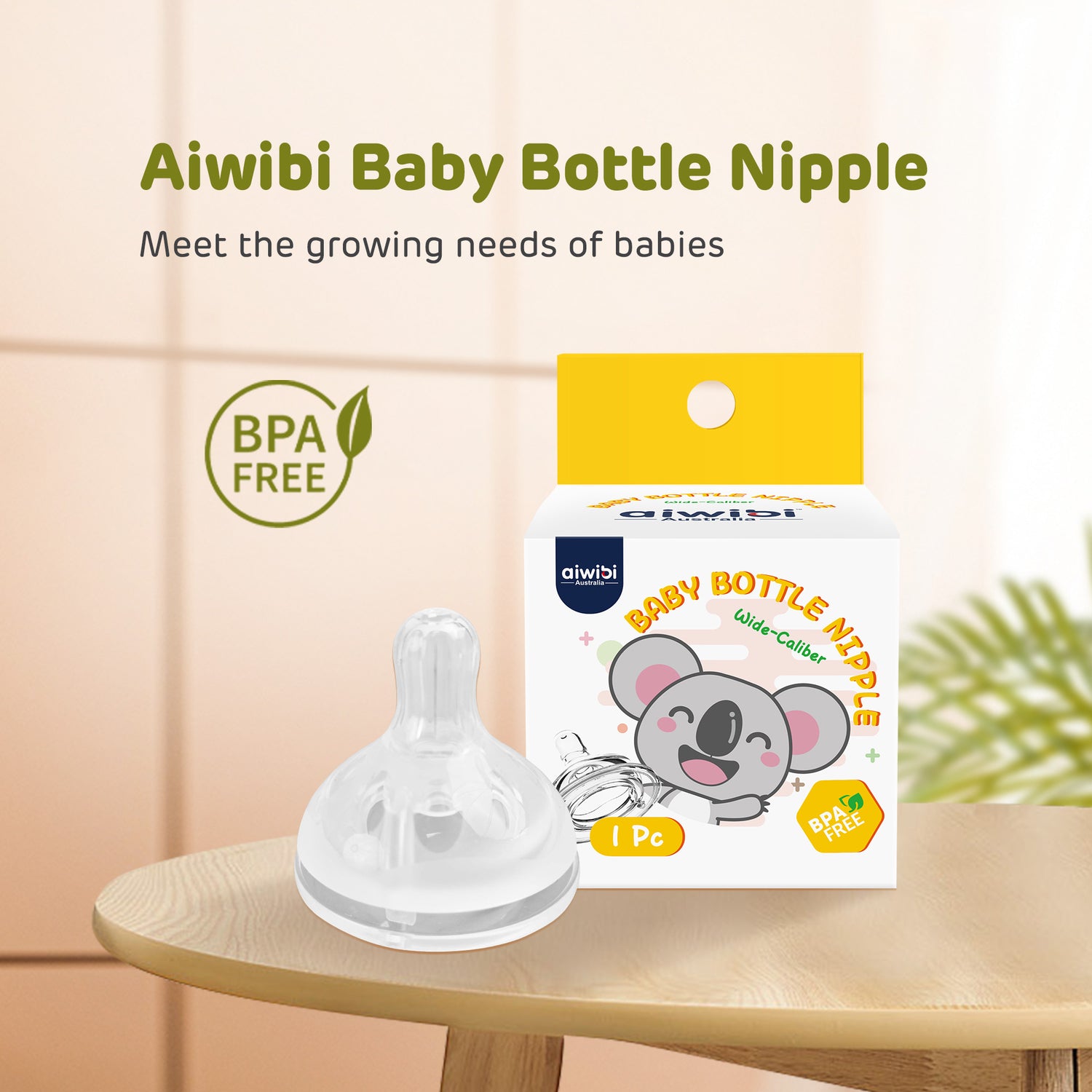 Baby Bottle Nipple（12 Months+）