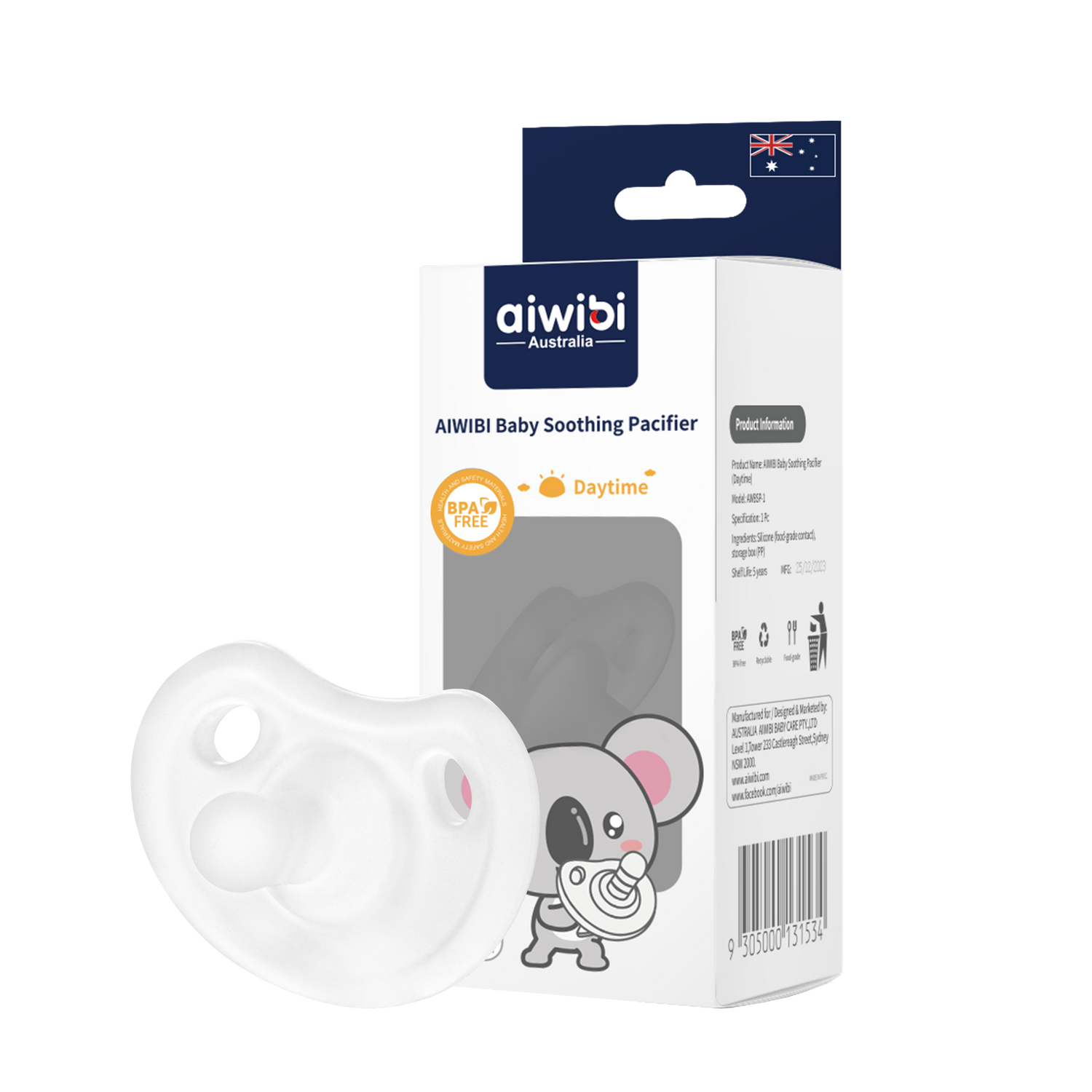 Baby Silicone Soothing  Pacifier（Day）