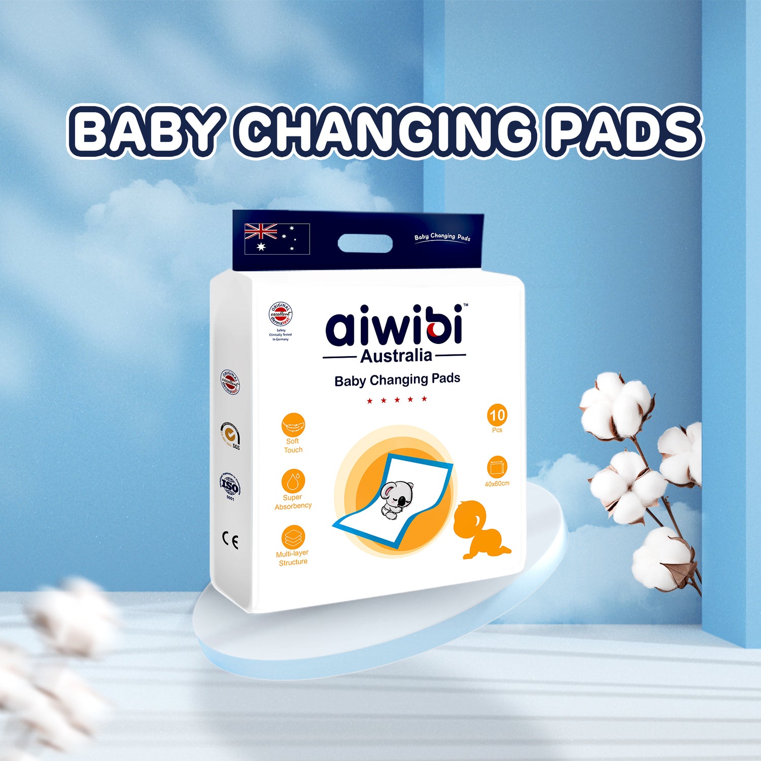 Super Absorbency Baby Disposable Changing Pads