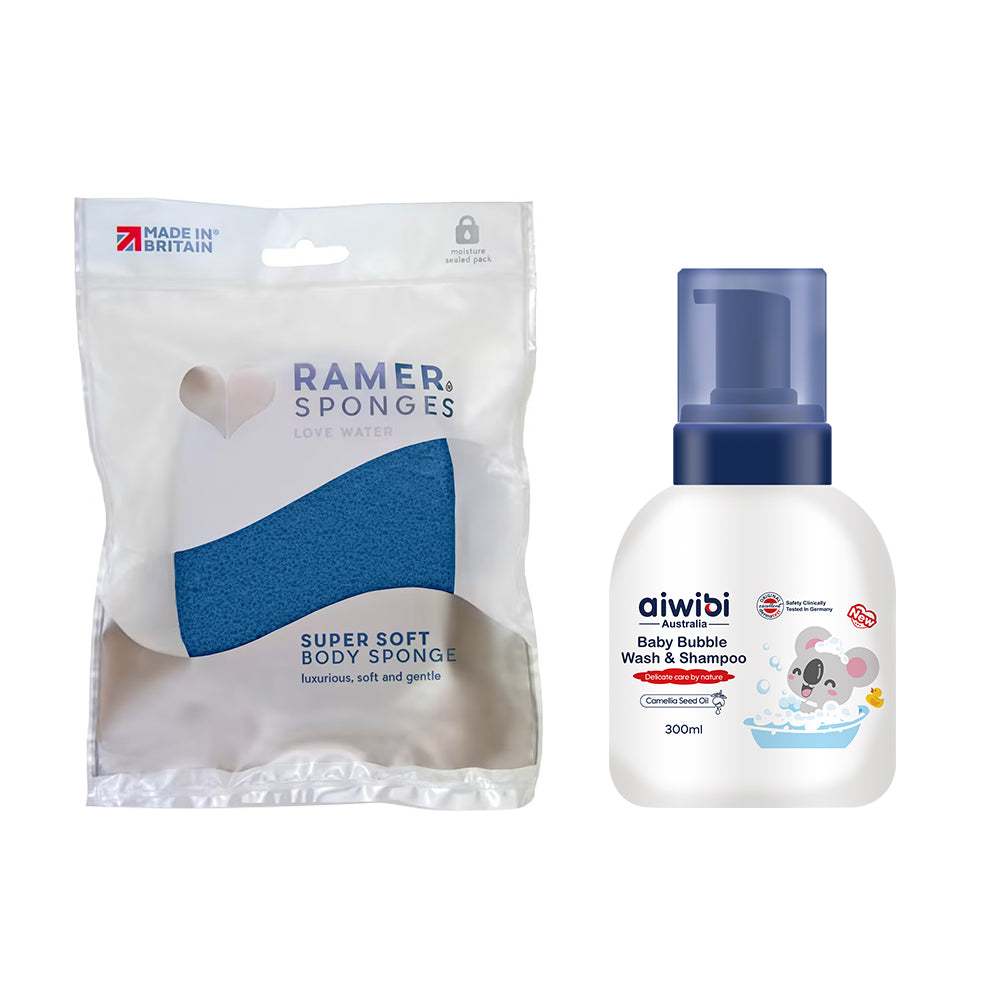 Super Soft Body Sponge Combo