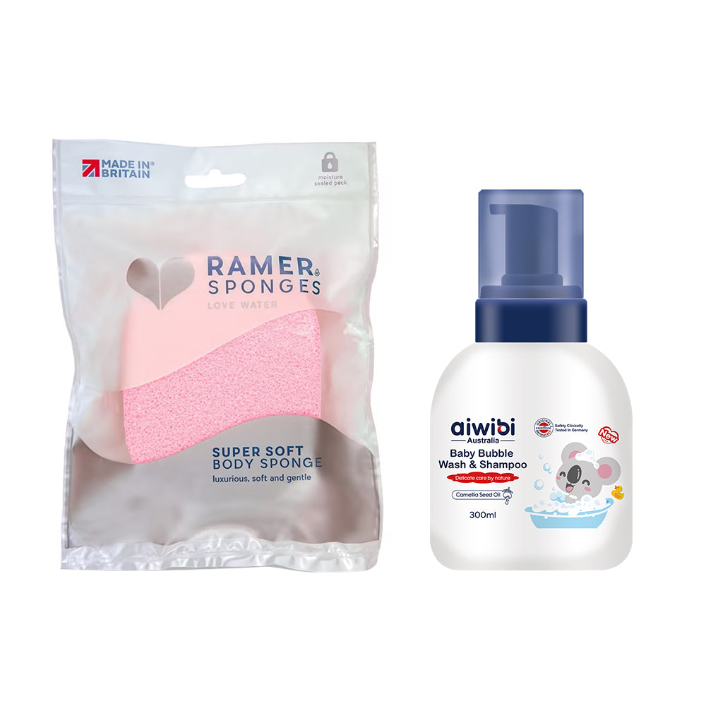 Super Soft Body Sponge Combo