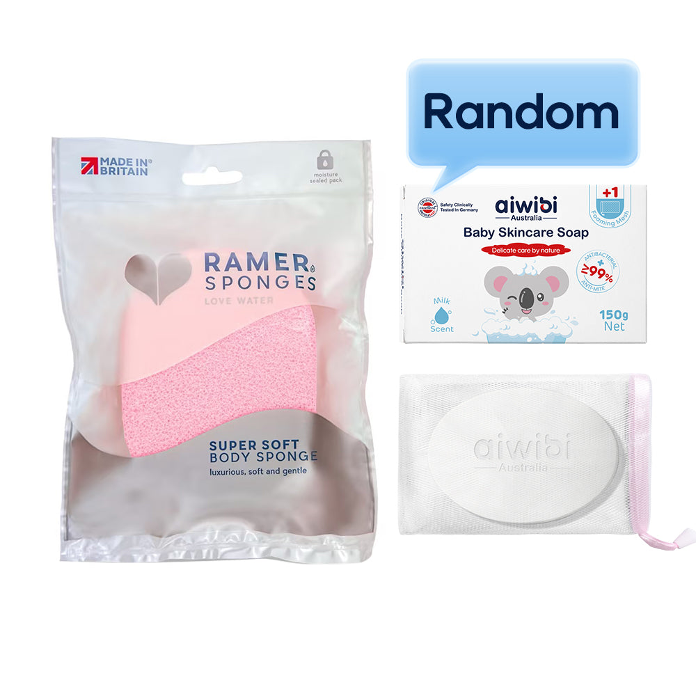 Super Soft Body Sponge Combo
