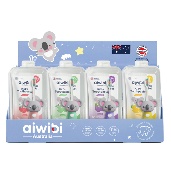 Jolly Kid's Toothpaste & Toothbrush Set